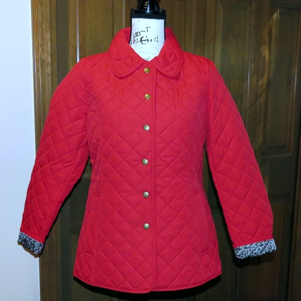 🎉🎉HP🎉🎉APPLESEED'S Quilted Red Jacket - NWT - Size S